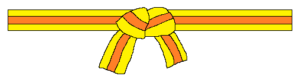 Gelb-Orange-Gurt